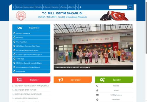 BURSA / NİLÜFER - Uludağ Üniversitesi Anaokulu