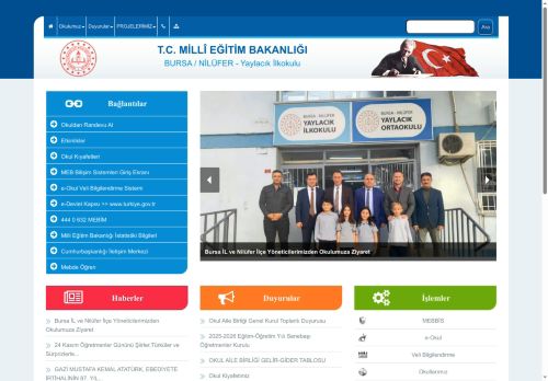 BURSA / NİLÜFER - Yaylacık İlkokulu