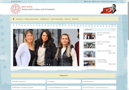 BURSA / NİLÜFER - Yolçatı Şehit Coşkun Çalı Ortaokulu