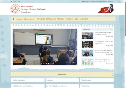 BURSA / ORHANELİ - İbrahim-Hüsniye Çağlayan Ortaokulu