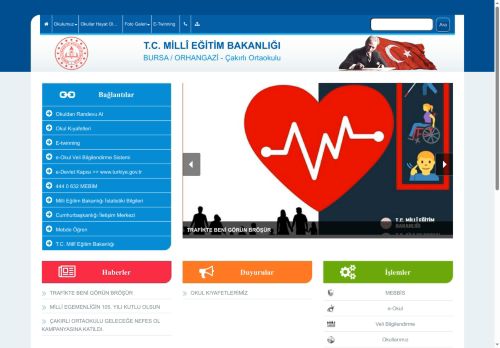 BURSA / ORHANGAZİ - Çakırlı Ortaokulu