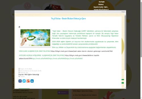 BURSA / ORHANGAZİ - Gedelek Orhan Öcalgiray İlkokulu