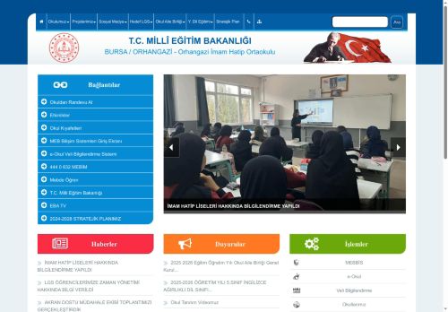 BURSA / ORHANGAZİ - Orhangazi İmam Hatip Ortaokulu