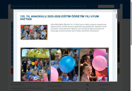 BURSA / ORHANGAZİ - Orhangazi 125. Yıl Anaokulu