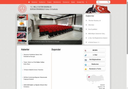 BURSA / ORHANGAZİ - Soloz Ortaokulu