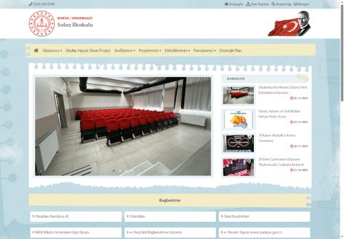 BURSA / ORHANGAZİ - Soloz İlkokulu