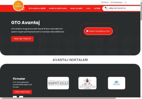 GTO Avantaj