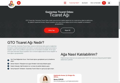 GTO Ticaret Ağı | Gaziantep Ticaret Odası