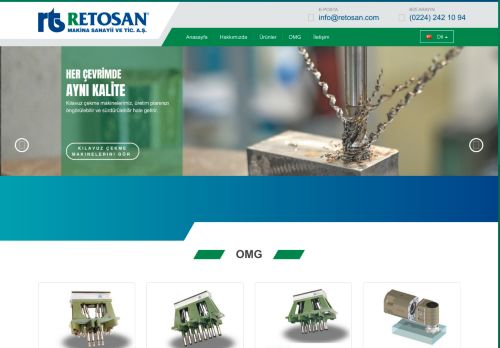 Anasayfa - Retosan A.Ş.