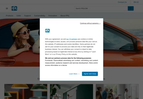 PPG: Innovating with Paints, Coatings, and Specialty Products