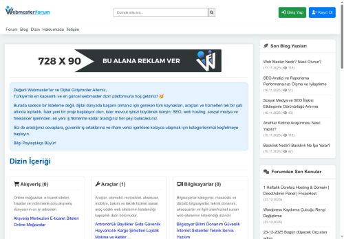 Webmaster Dizin Sitesi