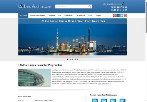 Canton Fuarı | Çin Canton Fuarı, Tüm sektörlerden üreticiler Çin Kanton Fuarı'nda