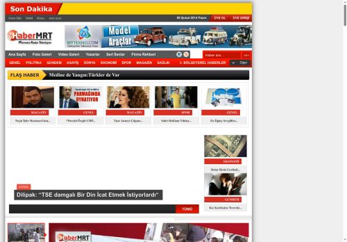 HaberMRT - Güncel Yerel ve Ulusal Haber Sitesi
