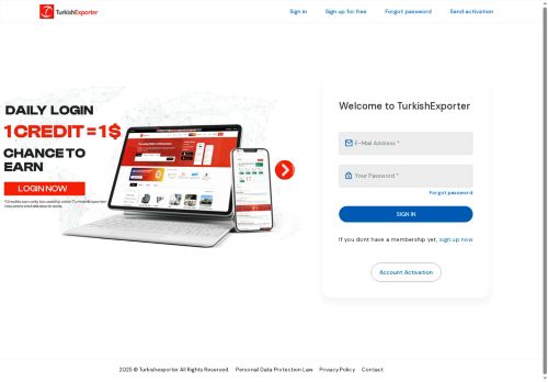 Login - turkishexporter.com.tr