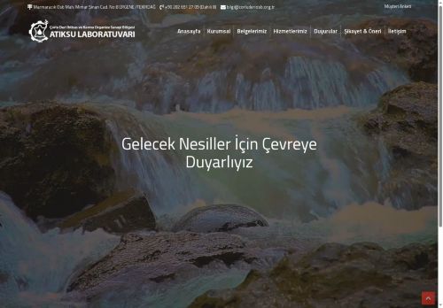 Ãorlu Deri İhtisas Ve Karma Organize Sanayi BÃ¶lgesi AtÄ±ksu LaboratuvarÄ±