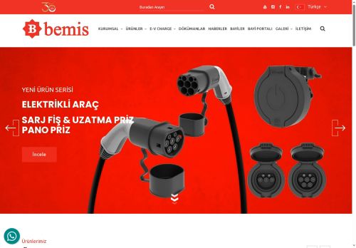 Bemis Endüstriyel Fiş Priz