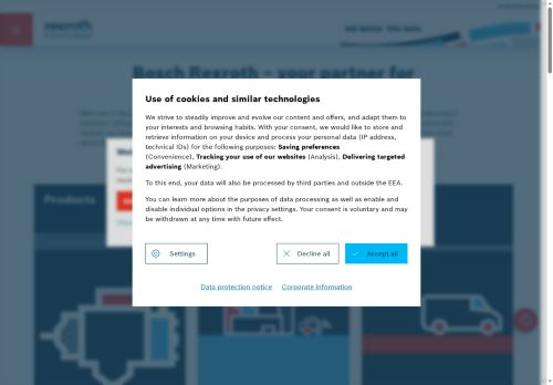 Bosch Rexroth. WE MOVE. YOU WIN. | Bosch Rexroth Türkiye