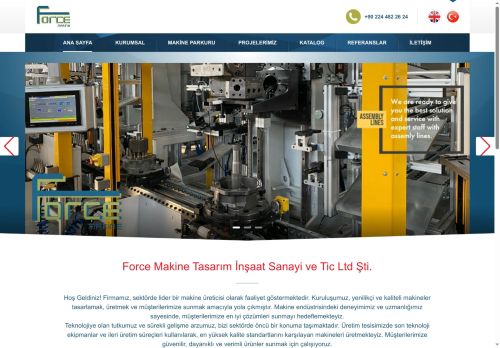 Force Makine - İletişim