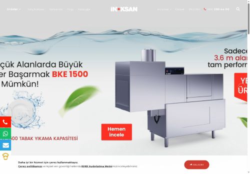 Profesyonel Sanayi ve Endüstriyel Mutfak Ekipmanları | İNOKSAN