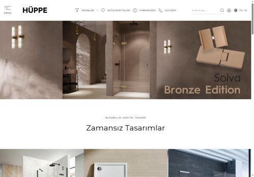 Alman kalitesi duşakabinler, duş tekneleri ve küvetler | Hüppe Türkiye