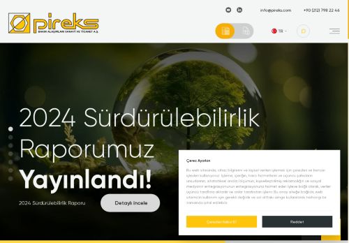 Pireks - Sürdürülebilir Üretim, Güçlü Gelecek