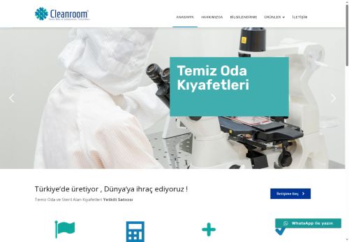 Temiz Oda Tulumları - Cleanroom