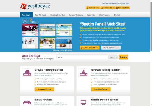Ana sayfa - Yeşilbeyaz İnternet Hizmetleri