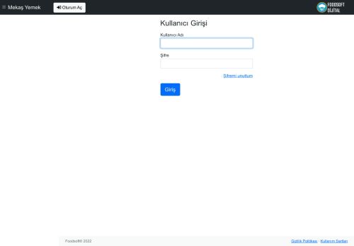 Foodsoft Web-Oturum Açma