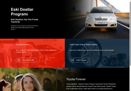 Eski Dostlar Program? - Orjinal Yedek Par?alar | Toyota