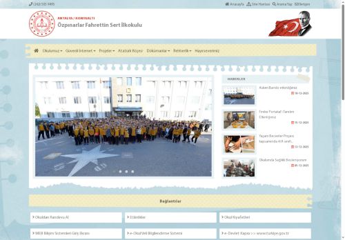 Ekolojik Okuryazarlık Çalışmalarımızı Başlattık - Özpınarlar Fahrettin Sert İlkokulu