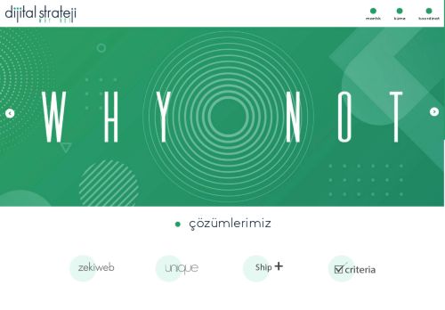 Dijital Strateji Bilişim Hizmetleri | E-Ticaret | Mobil Uygulama | Dijital Pazarlama