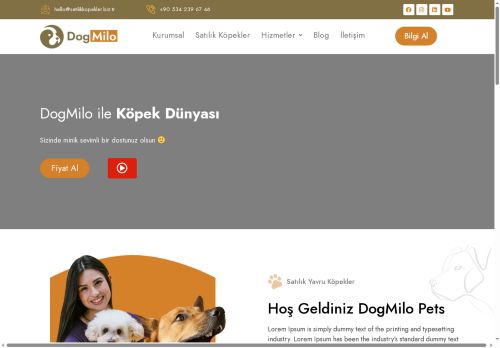 Satılık Köpekler – Satılık Yavru Köpekler – Bursa – İzmir – İstanbul – Ankara