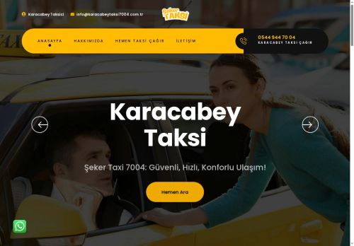 Karacabey Taksi – Şeker Taxi 7004