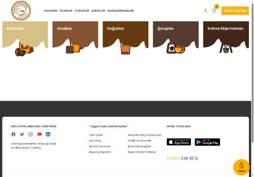 ''Uygun Fiyat, Kaliteli Kahve'' - Kahve Dükkanı