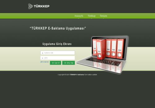 TÜRKKEP E-Saklama Yazılımı