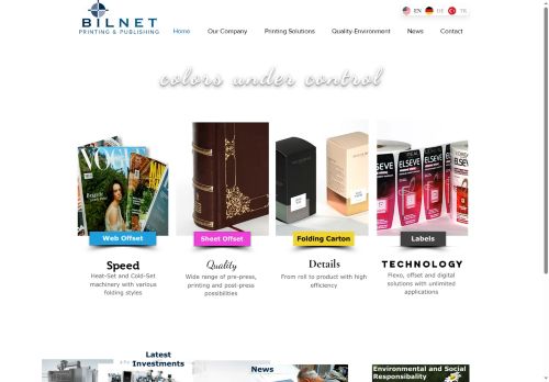 Bilnet Printing Solutions | Bilnet.net.tr | Turkey