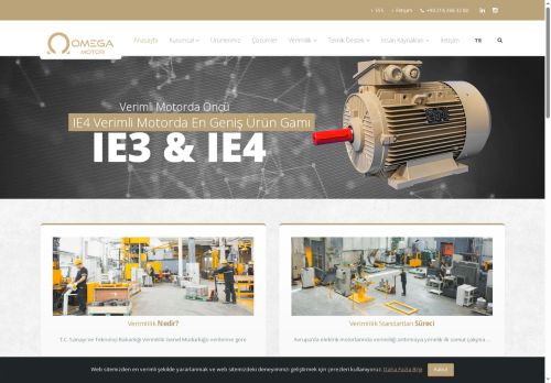 Omega Motor – Yüksek Verim İdeal Çözüm