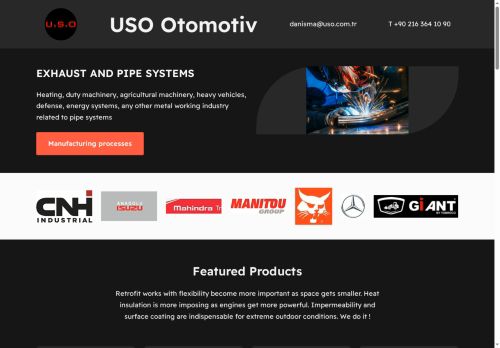 USO Otomotiv – Exhaust & Pipe Systems