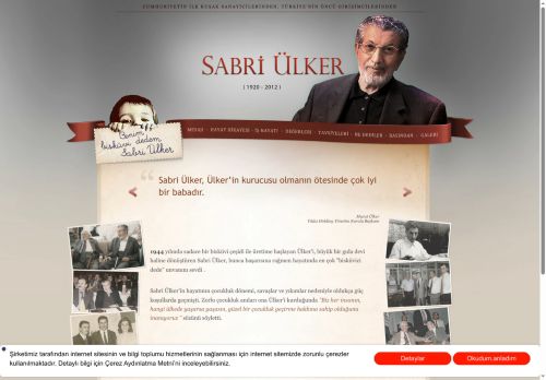 Sabri Ülker - Anasayfa