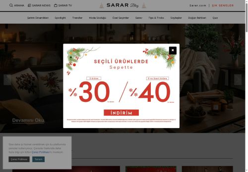 SARAR | Erkek, Kadın ve Ev Tekstilinde Sarar Kalitesi