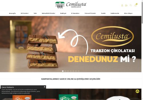 Cemilusta Market | Karadeniz'den Gelen Lezzet Kapında