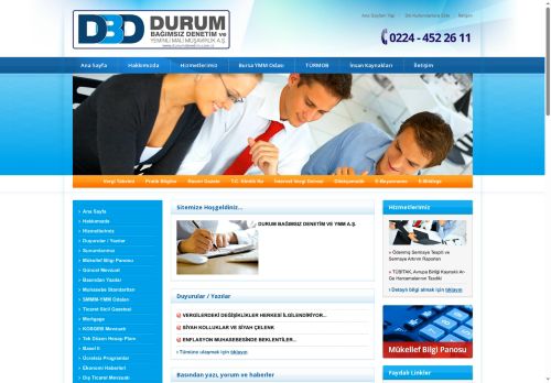 DURUM BAĞIMSIZ DENETİM VE YEMİNLİ MALİ MÜŞAVİRLİK A.Ş.