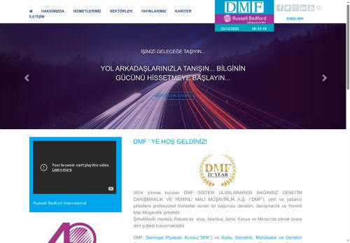 DMF Sistem Uluslararası Bağımsız Denetim Danışmanlık ve YMM A.Ş