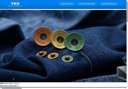 YKK KARİYER | YKK CAREERS