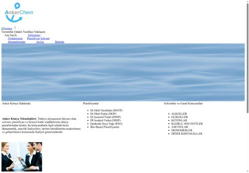 :: Anker Kimya Teknolojileri ::