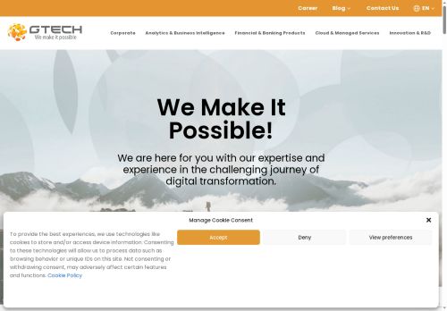 Financial Technologies and Analytical Solutions - GTech
