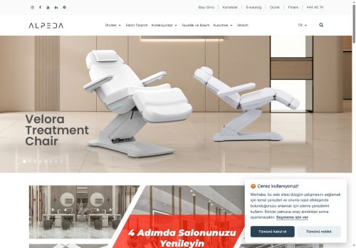 2025 Kuaför Salonu Dekorasyonu | Filiz Çelik ALPEDA Kuaför Mobilyası