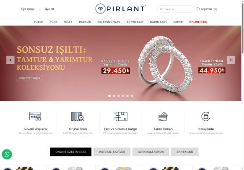 PIRLANT - Saat ve Mücevher Sanatı