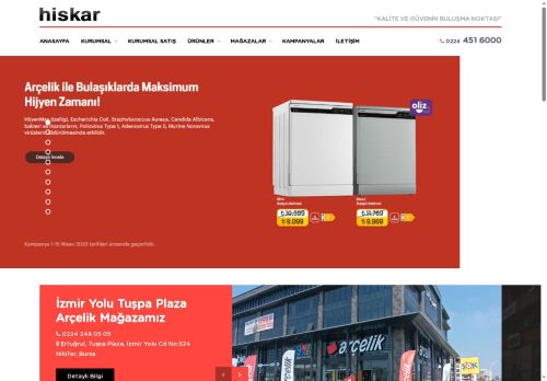 Hiskar | Dayanıklı Tüketim Malları Sanayi ve Ticaret A.Ş.