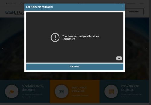 Egatech | Güvenlik Kapı, Alarm ve Yangın İhbar Sistemleri
